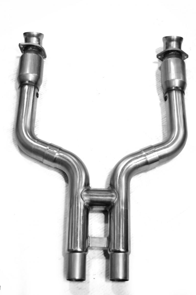 Ford Mustang Performance Exhaust - Kooks Headers - Headers & Green Catted H-Pipe - `11-`14